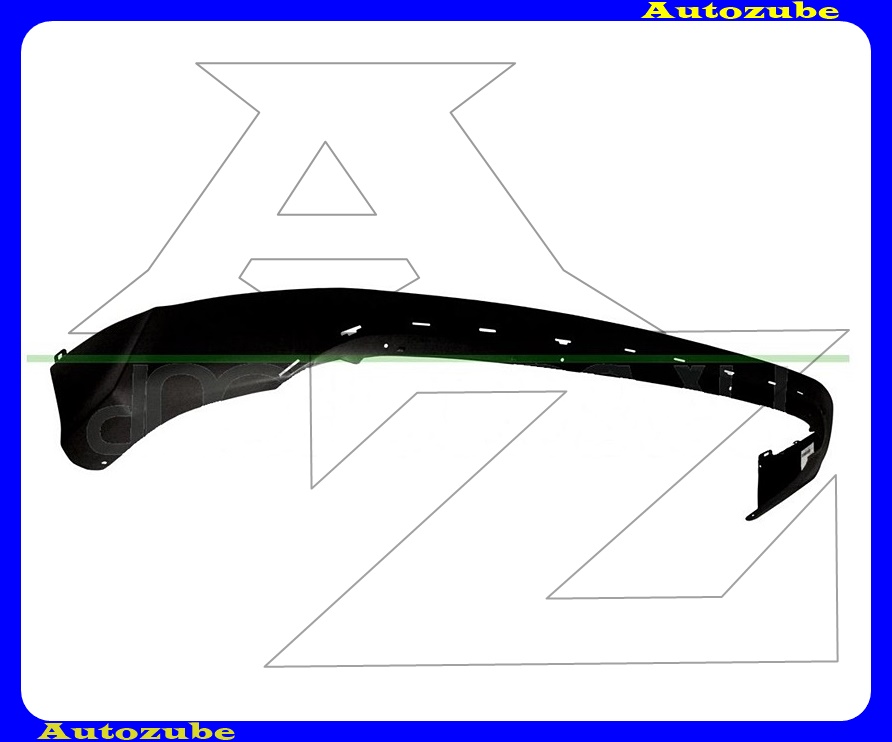Hátsó lökhárító alsó rész, fekete