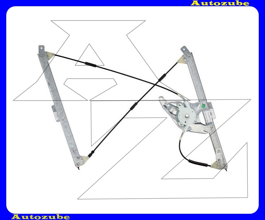 Ablakemelő szerkezet elektromos bal első (motor nélkül)