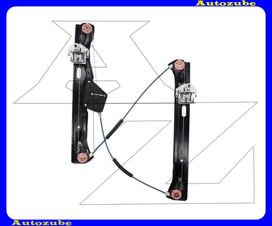 Ablakemelő szerkezet elektromos jobb első (motor nélkül)