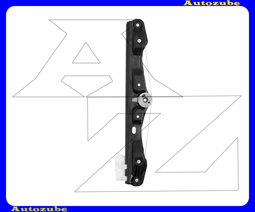 Ablakemelő szerkezet elektromos bal hátsó (motor nélkül)