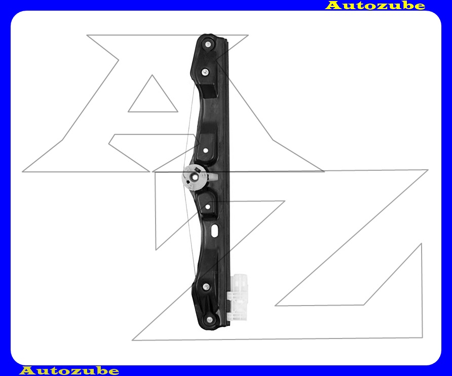 Ablakemelő szerkezet elektromos jobb hátsó (motor nélkül)