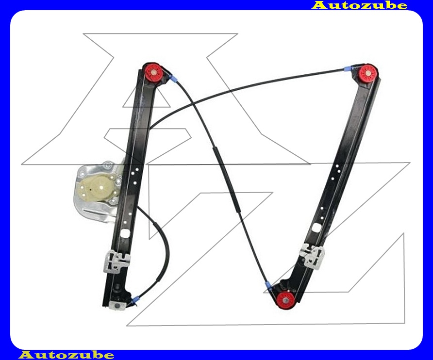 Ablakemelő szerkezet elektromos bal első (motor nélkül)