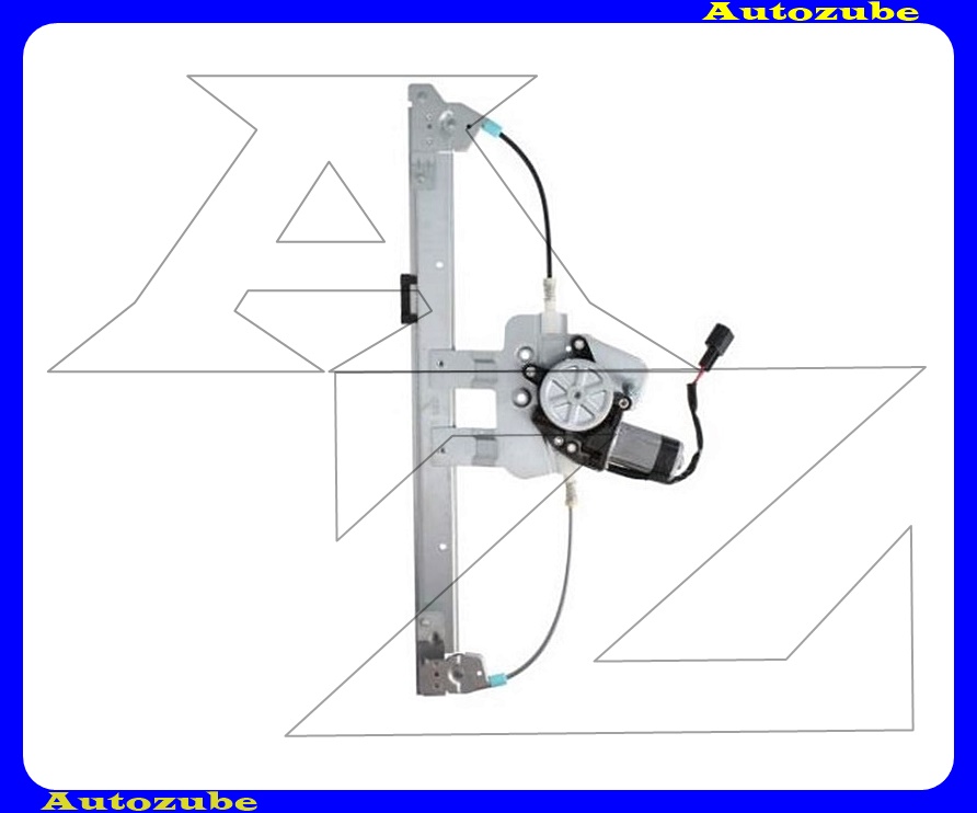 Ablakemelő szerkezet elektromos bal első, motorral (2-pólusú csatlakozó)