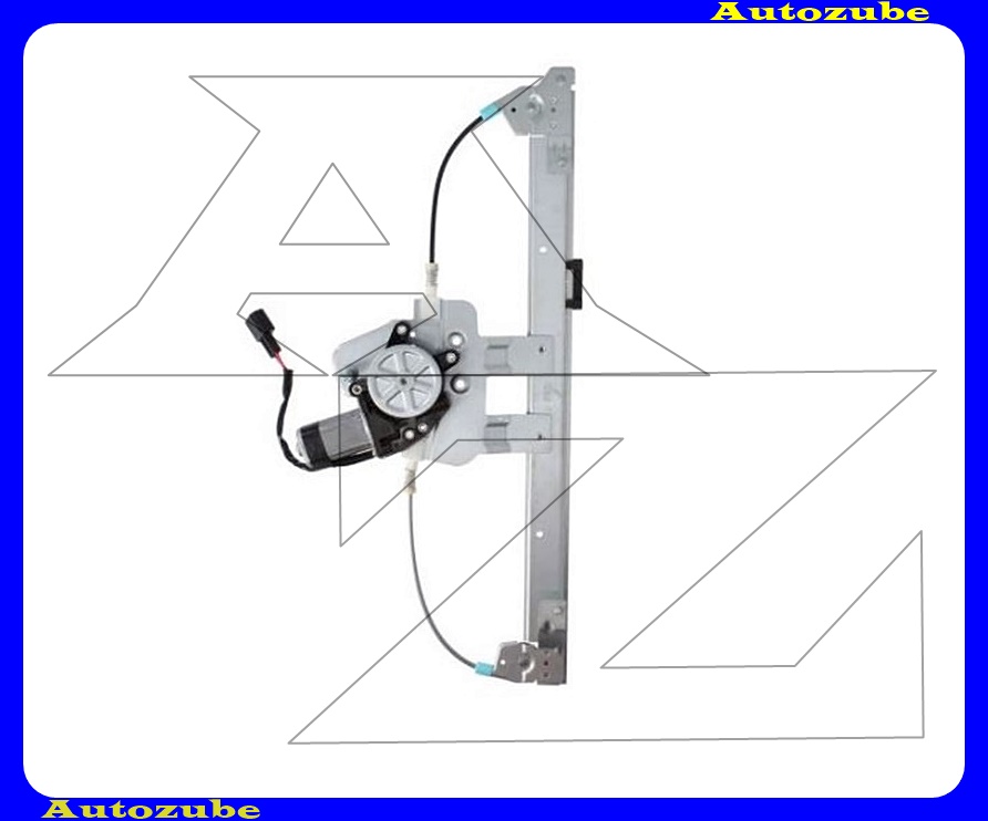 Ablakemelő szerkezet elektromos jobb első, motorral (2-pólusú csatlakozó)