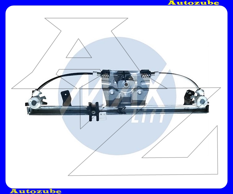Ablakemelő szerkezet elektromos jobb első (motor nélkül)