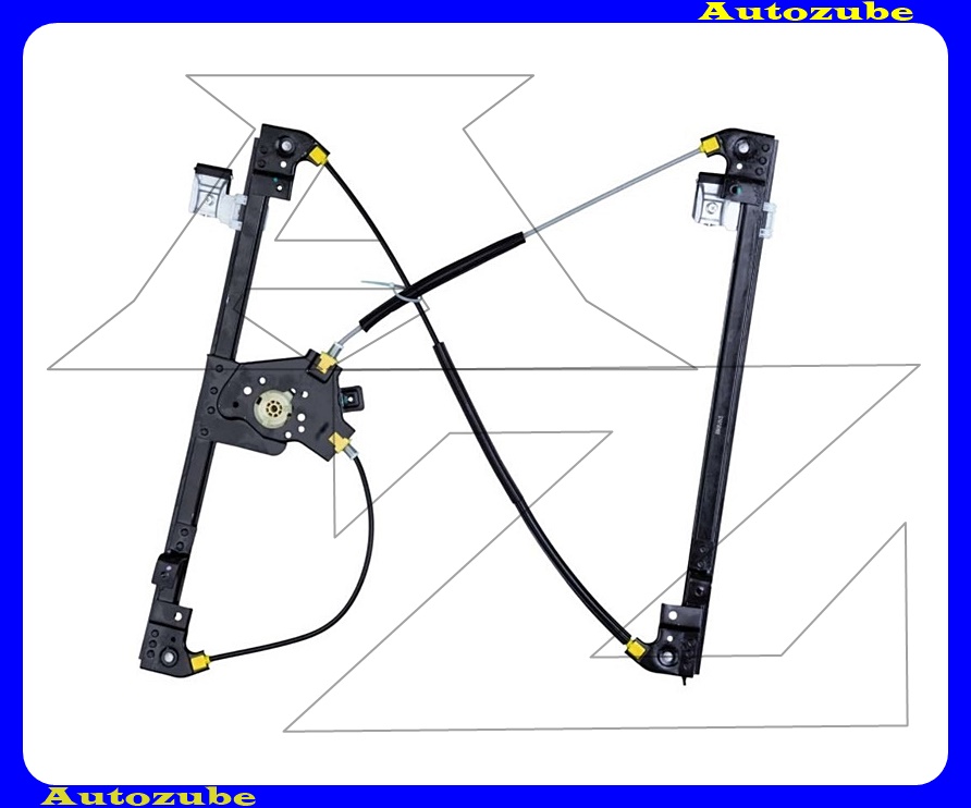 Ablakemelő szerkezet elektromos jobb első (motor nélkül)