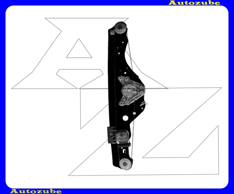 Ablakemelő szerkezet elektromos bal hátsó (motor nélkül)