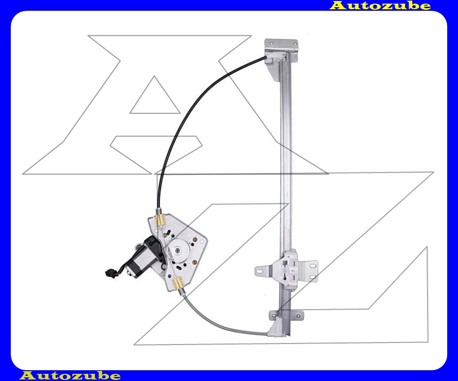 Ablakemelő szerkezet elektromos jobb első, motorral (2-pólusú csatlakozó)