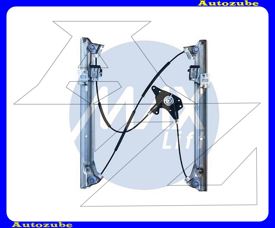 Ablakemelő szerkezet elektromos jobb első (motor nélkül)