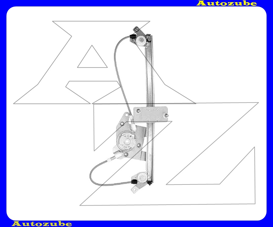 Ablakemelő szerkezet elektromos bal első (motor nélkül)
