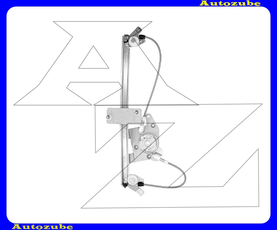 Ablakemelő szerkezet elektromos jobb első (motor nélkül)