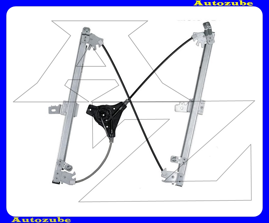 Ablakemelő szerkezet elektromos jobb első (motor nélkül)
