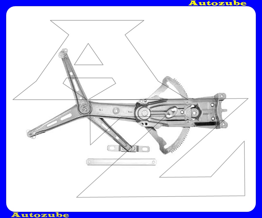 Ablakemelő szerkezet elektromos jobb első (motor nélkül)
