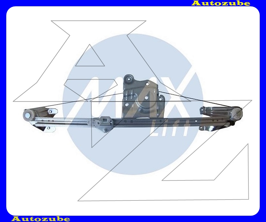 Ablakemelő szerkezet elektromos jobb hátsó (motor nélkül)