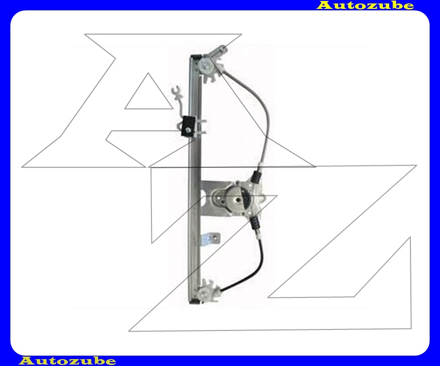 Ablakemelő szerkezet elektromos bal hátsó (motor nélkül)