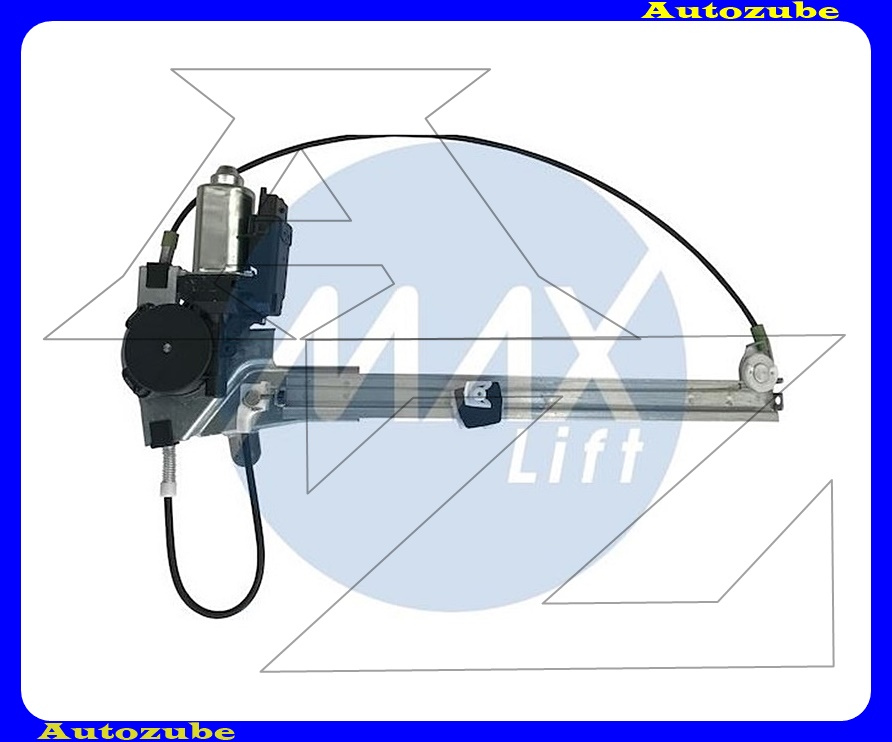 Ablakemelő szerkezet elektromos bal hátsó, motorral 
