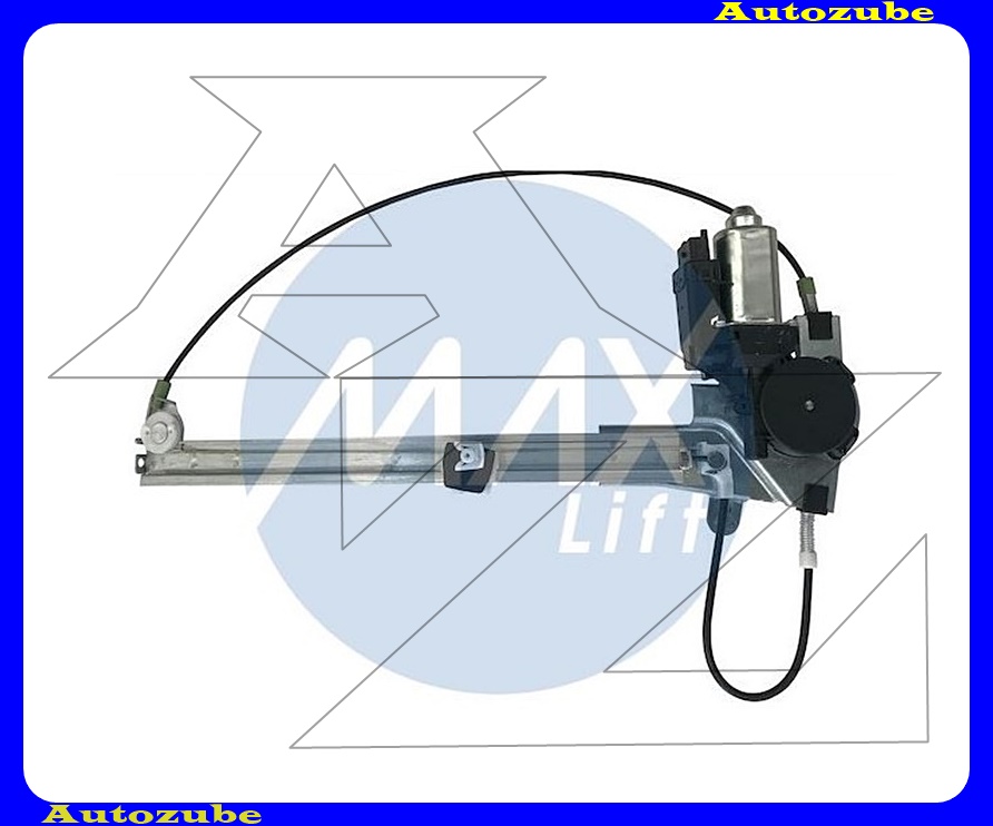 Ablakemelő szerkezet elektromos jobb hátsó, motorral 