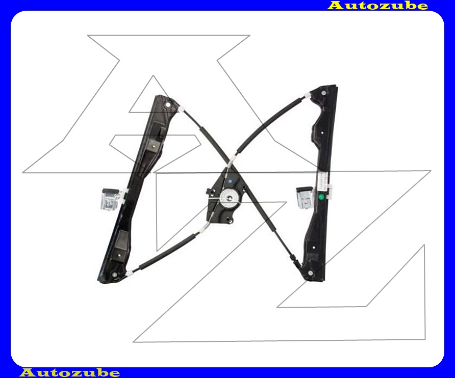 Ablakemelő szerkezet elektromos jobb első (motor nélkül)