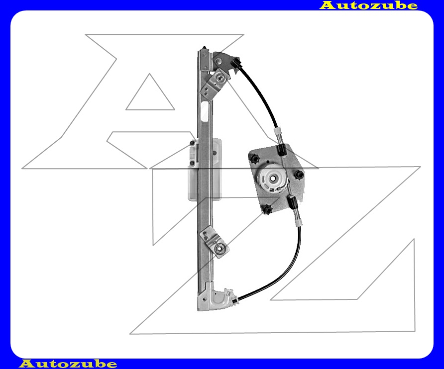 Ablakemelő szerkezet elektromos bal hátsó (motor nélkül)