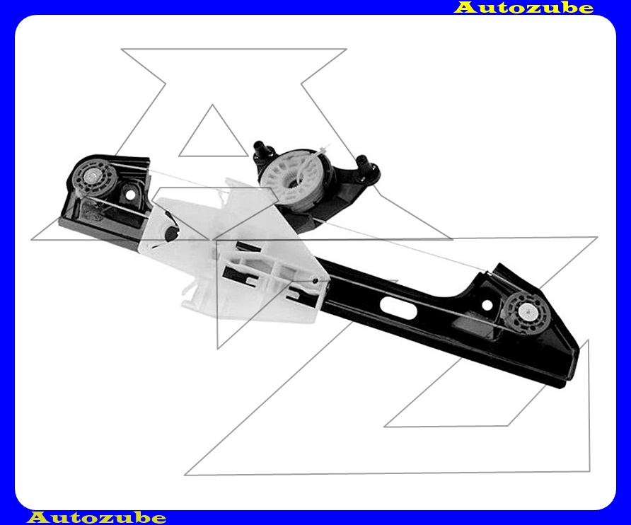 Ablakemelő szerkezet elektromos jobb hátsó (motor nélkül)