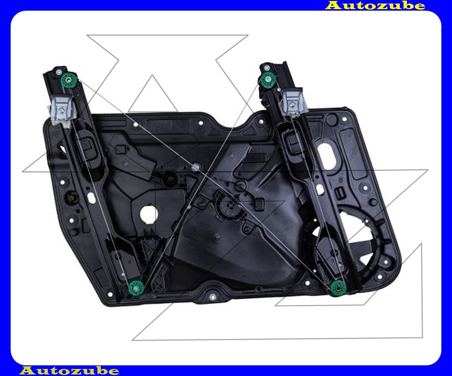 Ablakemelő szerkezet elektromos jobb első (panellal, motor nélkül)